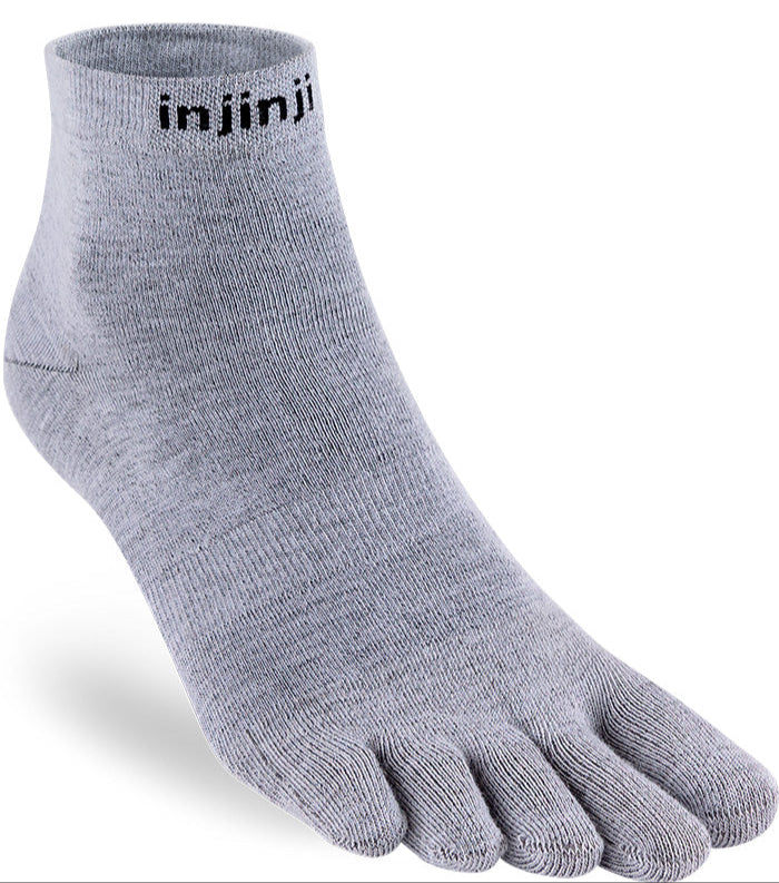 Injinji Liner CoolMax Mini-Crew Hiking Toe Socks –