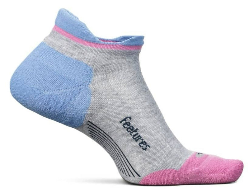 Feetures Elite Max Cushion - No Show Tab Socks Cosmic Purple