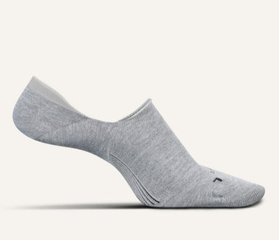 Feetures Women's Everyday Ultra Light - Hidden Socks Light Gray