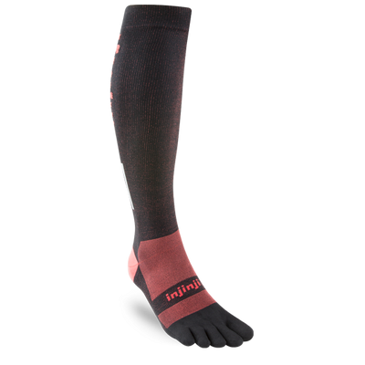 Injinji Ultra Compression - Over the Calf Socks Black