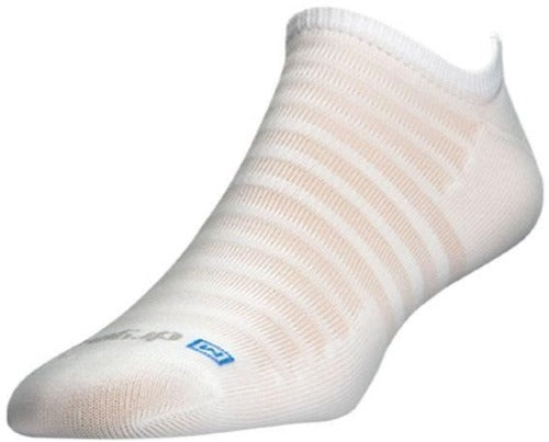 Drymax Hyper Thin Running - No Show Socks White