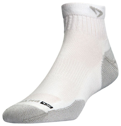 Drymax Running - Quarter Crew Socks White/Grey