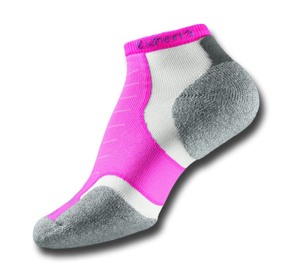 Thorlo Experia XCCU Micro - Low Cut Socks Electric Pink