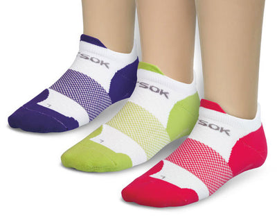 FitSok Pop Colors F4 - Tab (3-Pack) (Clearance) Socks Jewel Pop