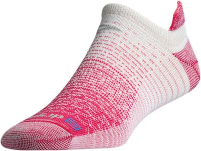 Drymax Thin Running - No Show Tab Socks October Pink/White