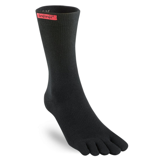 Injinji Sport Crew Running Toe Socks –