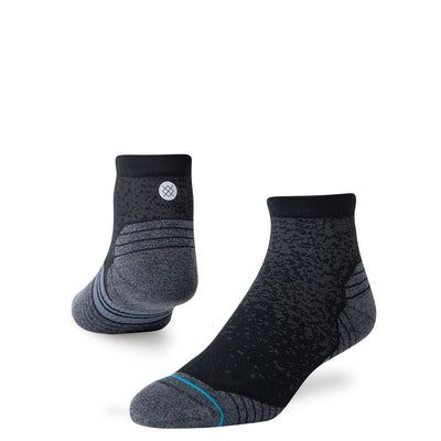 Stance Run - Quarter Socks Black