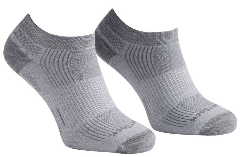 Wrightsock Run Anti Blister System - Low Quarter Socks Gray/Marl