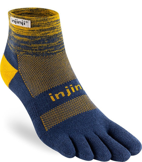 injinji trail midweight mini-crew socks weight ultralight backpacking Injinji Trail Midweight Mini Crew Running Toe Socks – SockGeek.com