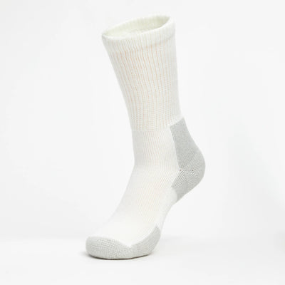 Thorlo Running Maximum Cushion - Crew Socks White/Platinum