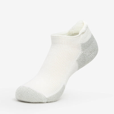Thorlo Running Maximum Cushion - Rolltop Socks White/Platinum