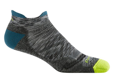 Darn Tough Men's Run Ultra-Lightweight - No Show Tab Socks Comet