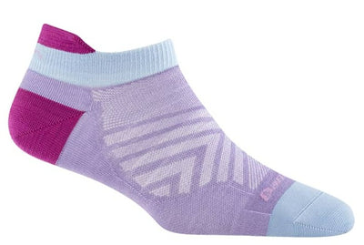 Darn Tough Women's Run Ultra-Lightweight - No Show Tab Socks Lavender