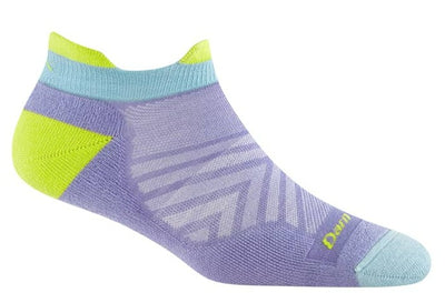 Darn Tough Women's Run Ultra-Lightweight - No Show Tab Socks Lavender
