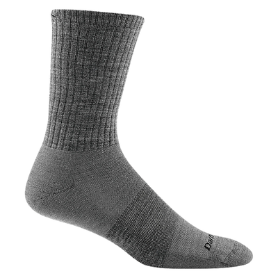 Darn Tough Men's The Standard Crew Lifestyle Lightweight - Crew Socks Medium Gray