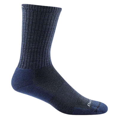 Darn Tough Men's The Standard Crew Lifestyle Lightweight - Crew Socks Navy