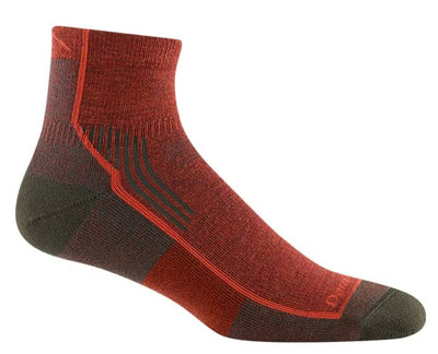 Darn Tough Men's Hiker Midweight - Quarter Socks Chestnut