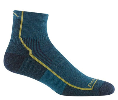 Darn Tough Men's Hiker Midweight - Quarter Socks Dark Teal