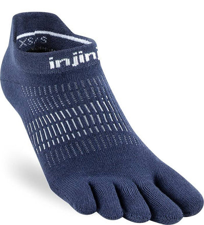 Injinji Run Lightweight Women's - No Show Socks Navy