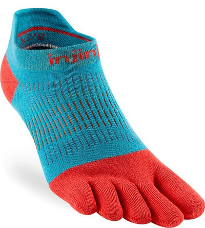 Injinji Run Lightweight Women's - No Show Socks Sherbert