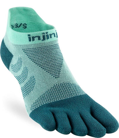 Injinji Ultra Run Women's - No Show Socks Glacier