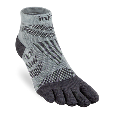 Injinji Women's Ultra Run - Mini Crew Socks Slate