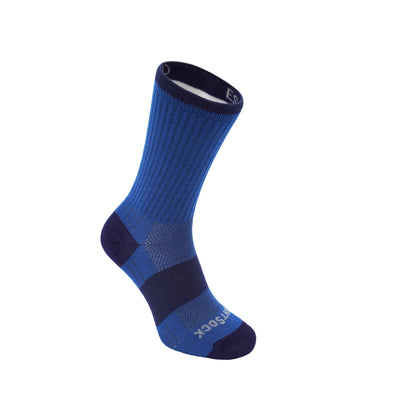 Wrightsock Escape - Crew Socks Azure Blue