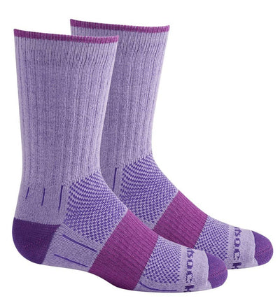 Wrightstock Kids Escape Anti Blister System - Crew Socks Purple/Plum