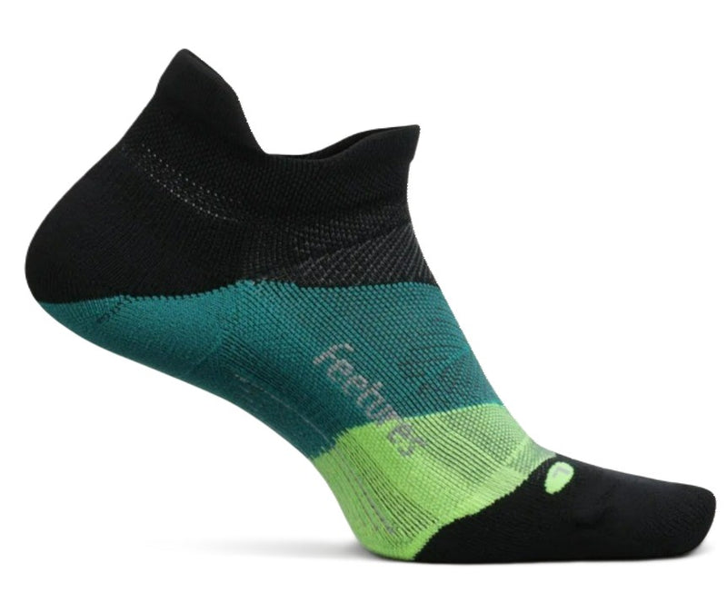 Feetures Elite Light Cushion - No Show Tab Socks Bust Out Black