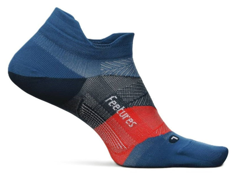 Feetures Elite Ultra Light - No Show Tab Socks Atmospheric Blue
