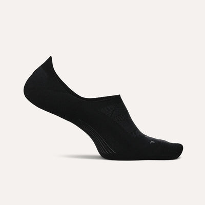 Feetures Women's Elite Light Cushion - Invisible Socks Black