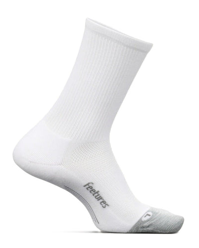 Feetures Elite Ultra Light - Mini Crew Socks White