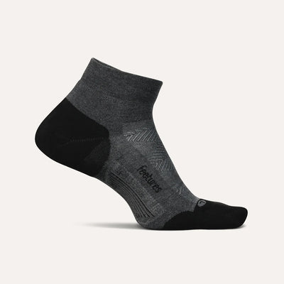 Feetures Elite Max Cushion - Low Cut Socks Gray