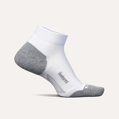 Feetures Elite Max Cushion - Low Cut Socks White