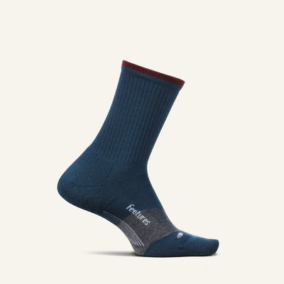 Feetures Elite Trail Max Cushion - Mini Crew Socks French Navy