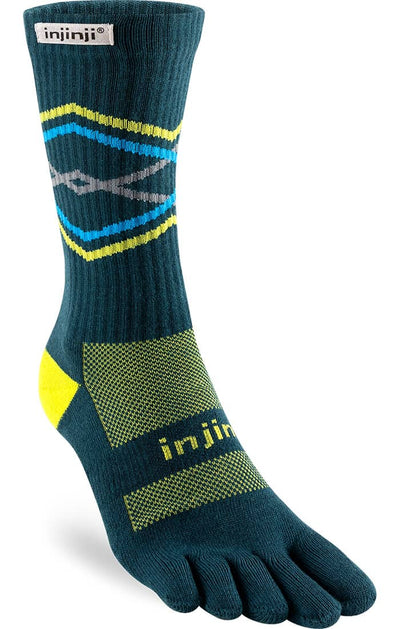 Injinji Trail Midweight - Crew Socks Eclipse