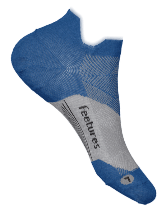 Feetures Merino 10 Cushion - No Show Tab Socks 