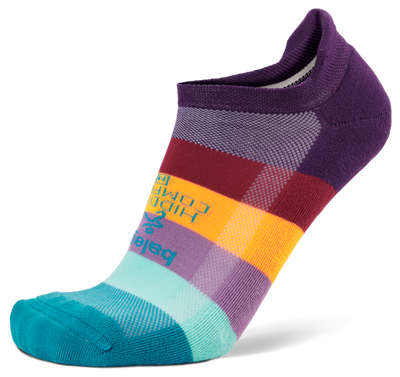 Balega Hidden Comfort Socks Charged Purple/Aqua