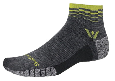 Swiftwick Flite XT Trail Two - Quarter Socks Step Yellow