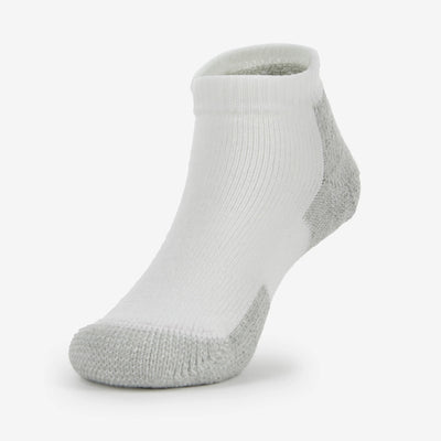 Thorlo Running Maximum Cushion - Low Cut Socks White/Platinum