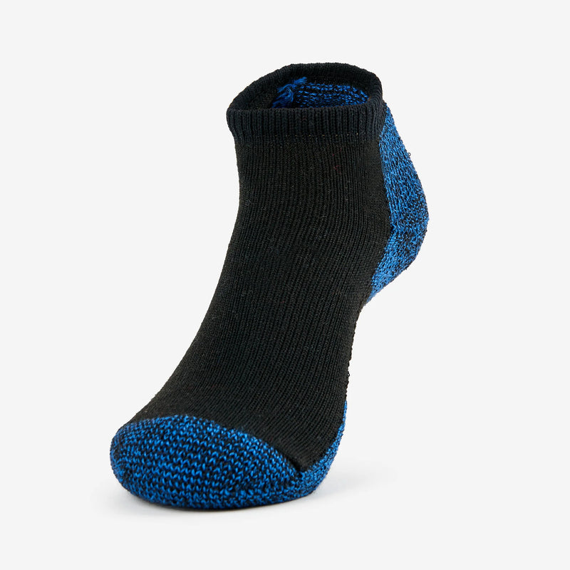Thorlo Running Maximum Cushion - Low Cut Socks Black/Blue