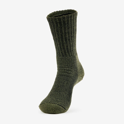 Thorlo Men's Hiking Moderate Cushion - Crew Socks Forest