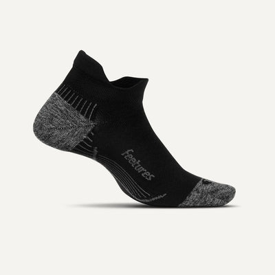 Feetures Plantar Fasciitis Relief Sock Ultra Light - No Show Tab Socks Black