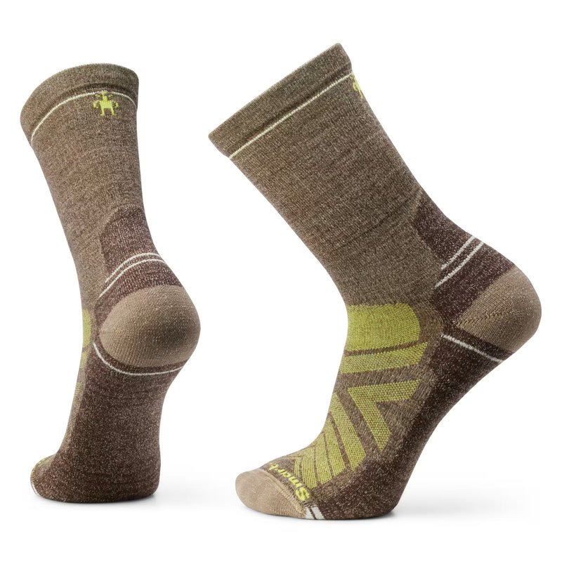 Smartwool Hike Light Cushion - Crew Socks Military Olive-Fossil