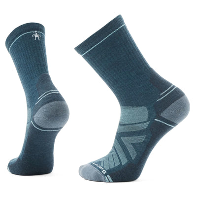 Smartwool Hike Light Cushion - Crew Socks Twilight Blue-Pewter Blue