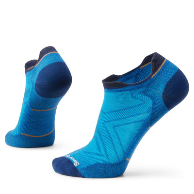 Smartwool Run Zero Cushion - Low Ankle Socks Laguna Blue