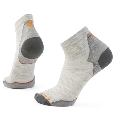 Smartwool Run Zero Cushion - Ankle Socks Ash