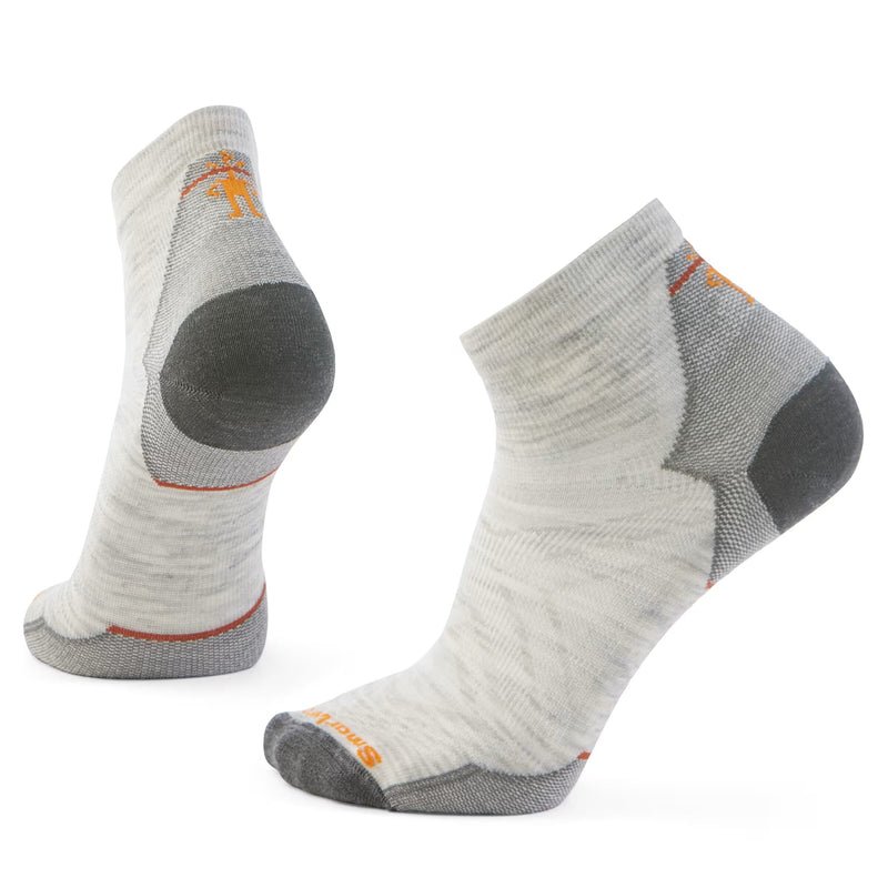 Smartwool Run Zero Cushion - Ankle Socks Ash