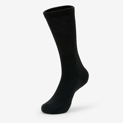 Thorlo Walking Moderate Cushion - Crew Socks Black