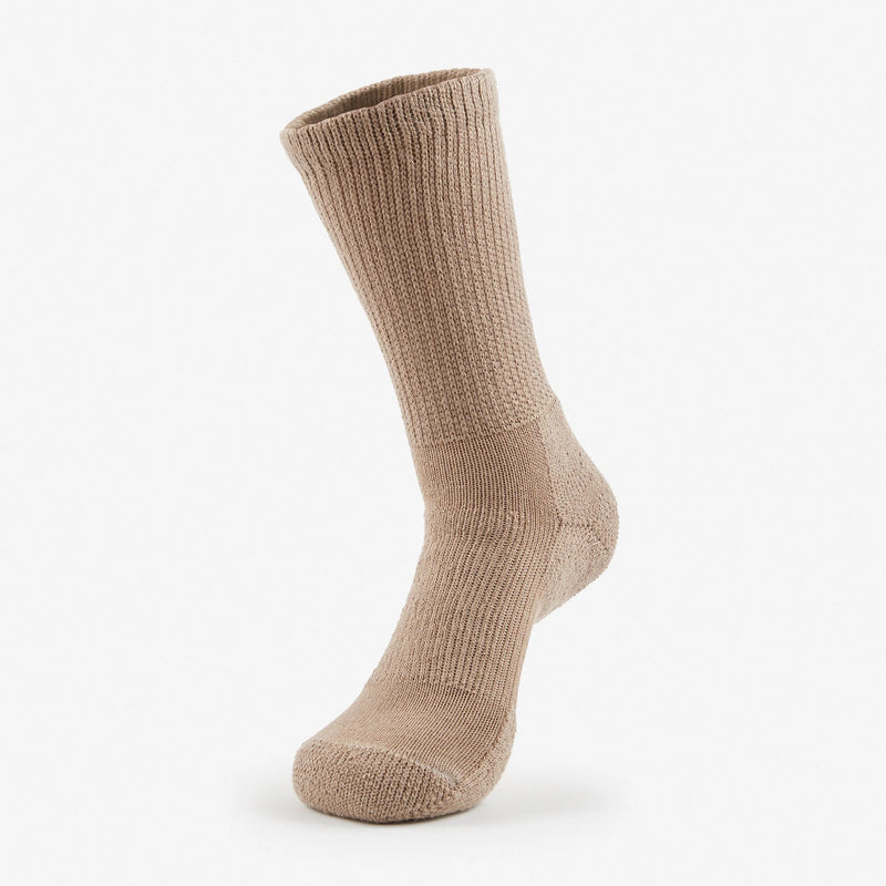 Thorlo Walking Moderate Cushion - Crew Socks Dark Khaki
